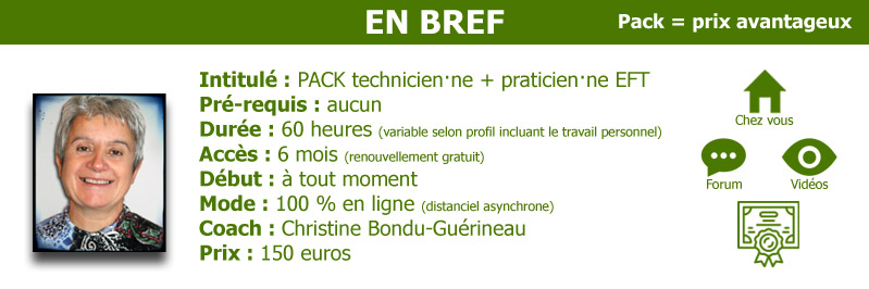 Formation diplômante EFT